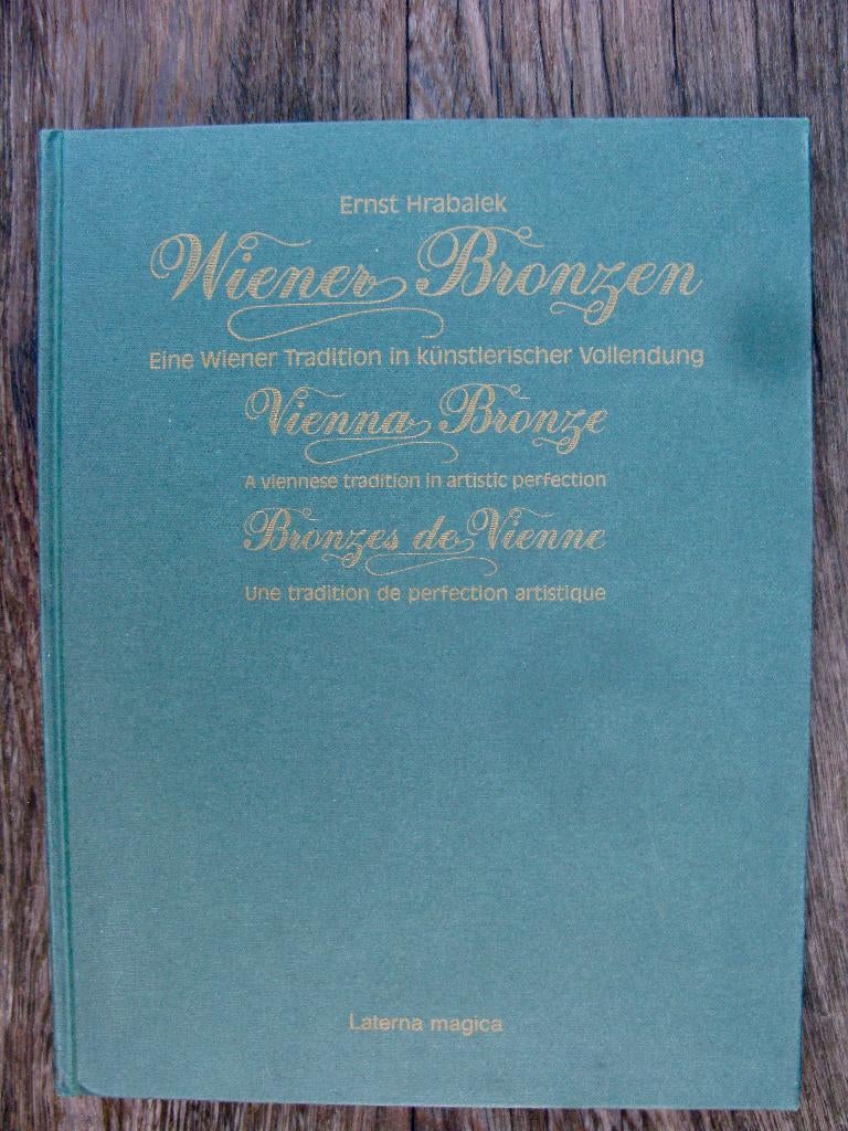 BOEK KUNST "WIENER BRONZEN" BRONS UIT WENEN, Gelezen, Ernst Hrabalek, Beeldhouwkunst, Ophalen of Verzenden