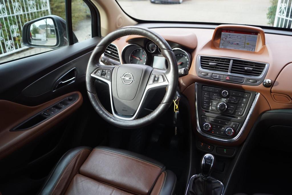 Opel Mokka 1.4 T Cosmo Leder Sportst Stoel/Stuurverw Navi Ca, Voorwielaandrijving, Gebruikt, Euro 6, 4 cilinders