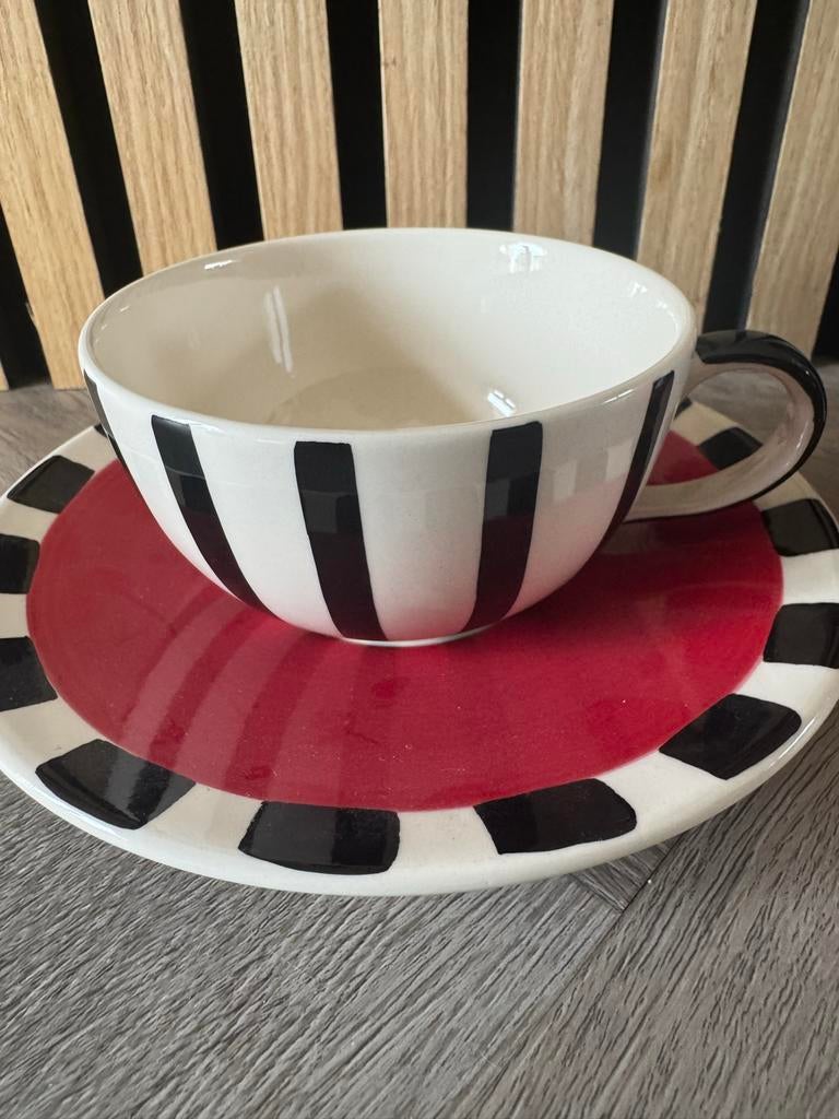 HENRI AIX EN PROVENCE tea fore one theepot met schotel, Tea for one, Verzenden, Henri aix en provence, Zo goed als nieuw