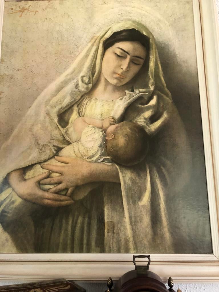 Prachtige uitvoering moeder en kind, Antiek en Kunst, Ophalen