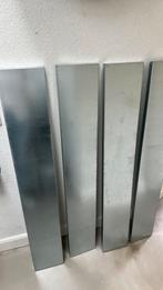 4 stellingkast 20x128  planken gegalvaniseerd stelling, Ophalen, Zo goed als nieuw, Aluminium