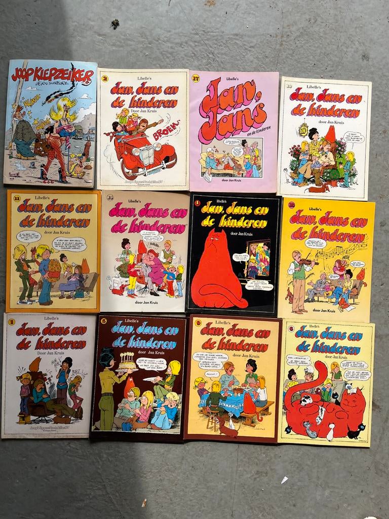 Jan jans en de kinderen, Boeken, Stripboeken, Meerdere stripboeken, Ophalen of Verzenden
