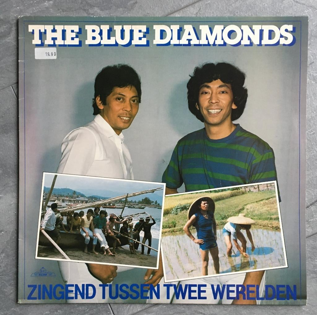 The Blue Diamonds op 2 Lp's, Cd's en Dvd's, Vinyl | Pop, Ophalen of Verzenden, 1960 tot 1980, Zo goed als nieuw, 12 inch