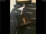 Originele nieuw zwart portemonnee pasjeshouder Saint Laurent, Overige merken, Verzenden, Zwart, Nieuw