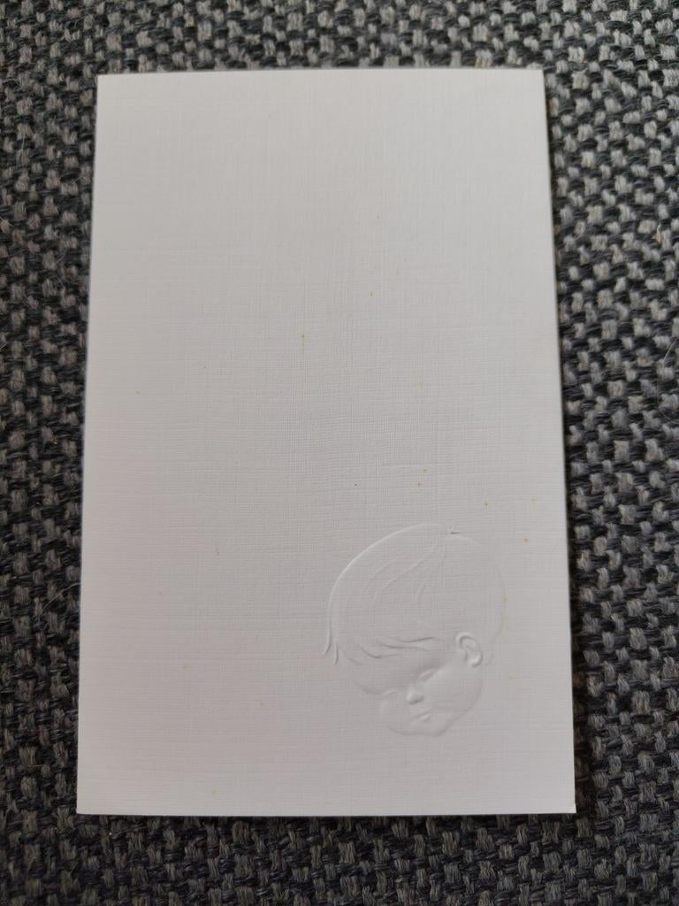 Paulus, Ophalen of Verzenden, 1970 tot 1980, Geboortekaartje