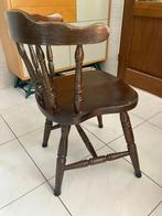 Windsor houten cafestoelen, Ophalen, Gebruikt, Bruin, Western