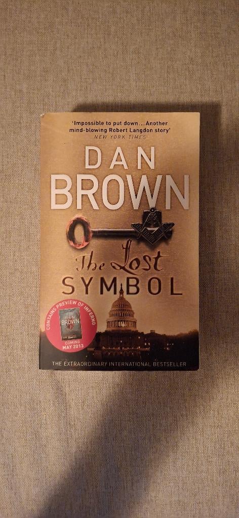 The lost symbol - Dan Brown, Boeken, Gelezen, Ophalen of Verzenden, Dan Brown, Amerika