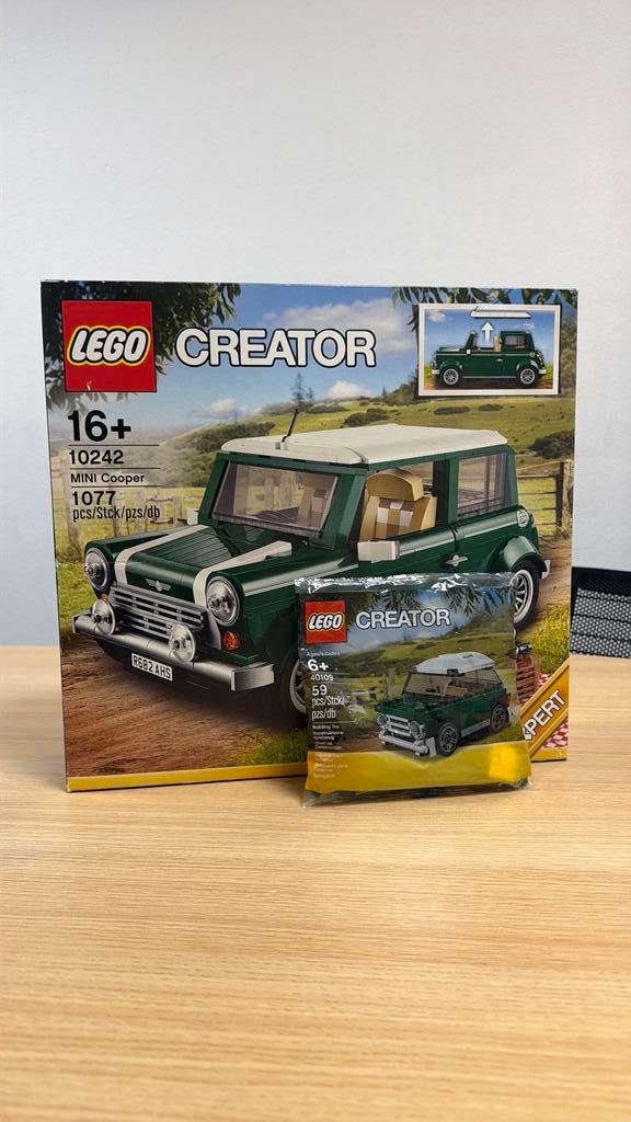 LEGO Creator Expert MINI Cooper - 10242 + 40109 polybag, Kinderen en Baby's, Speelgoed | Duplo en Lego, Ophalen of Verzenden, Nieuw
