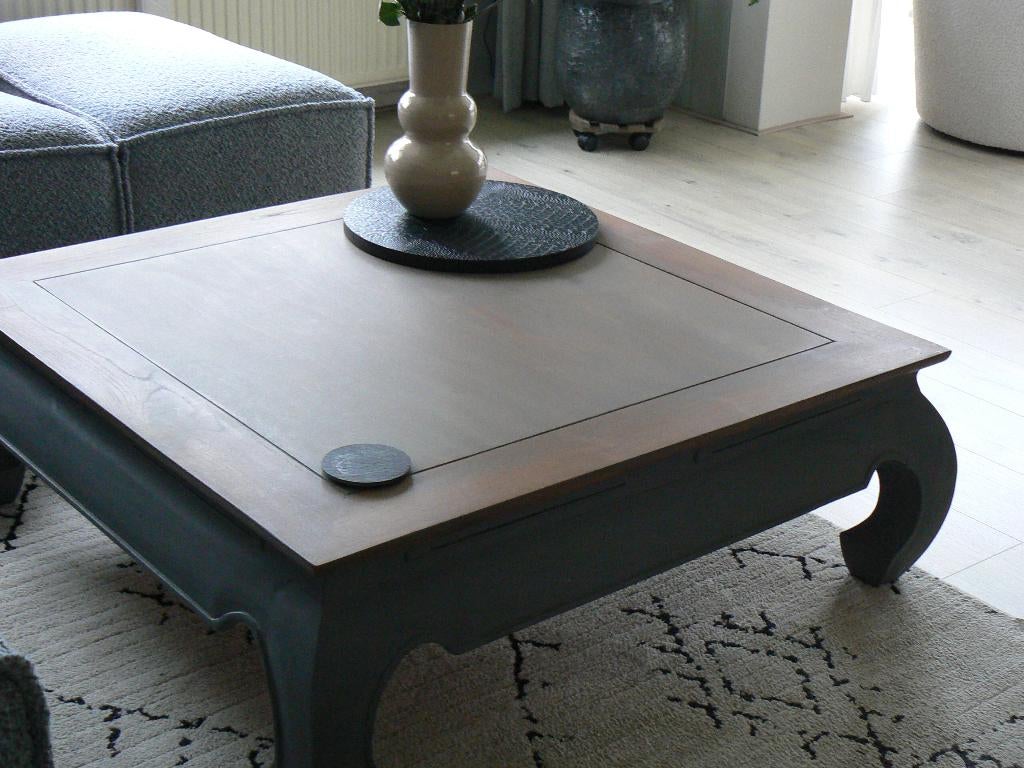 salontafel, Ophalen, Gebruikt, 50 tot 100 cm, Teakhout