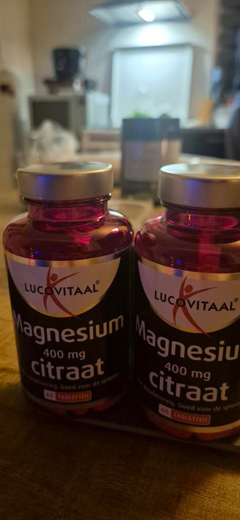 2x Magnesium Citraat van Lucovitaal, Ophalen of Verzenden, Nieuw, Overige typen