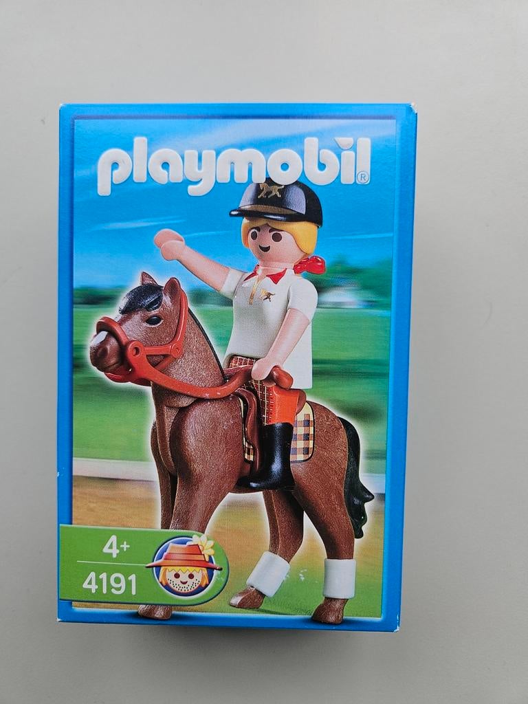 Playmobil 4191 Paardrijset - Compleet, Ophalen of Verzenden, Zo goed als nieuw, Complete set