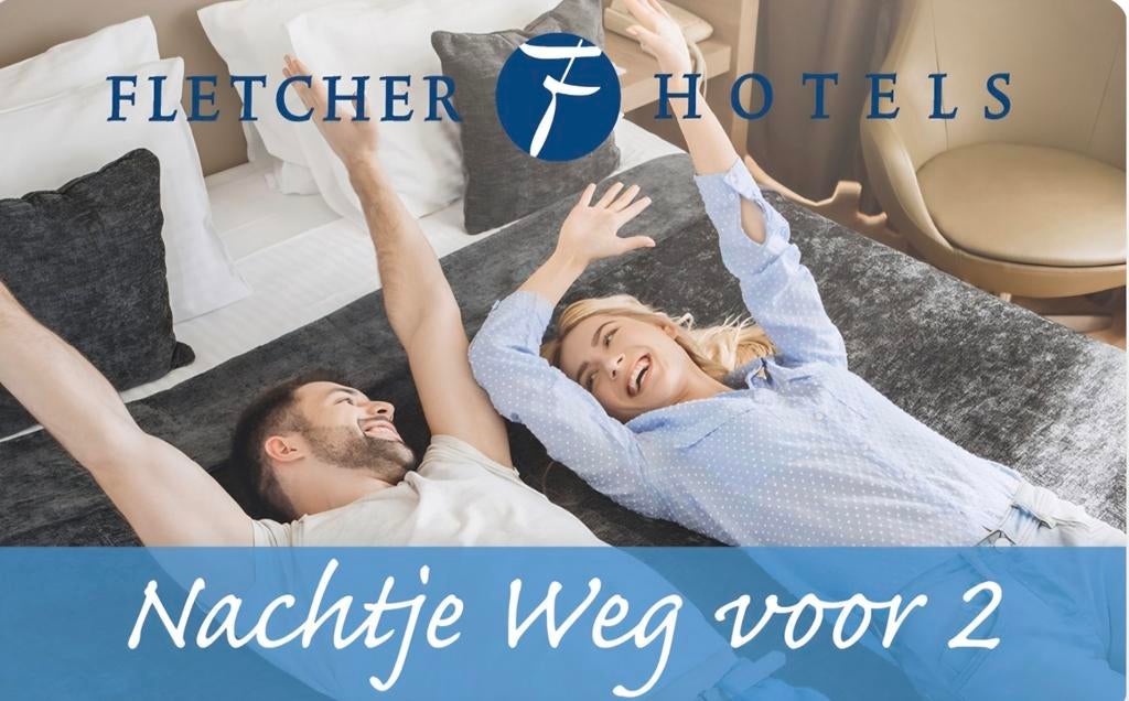 4 x Overnachting voor 2 personen Fletcher Hotels, Tickets en Kaartjes, Hotelbonnen, Twee personen, 1 overnachting