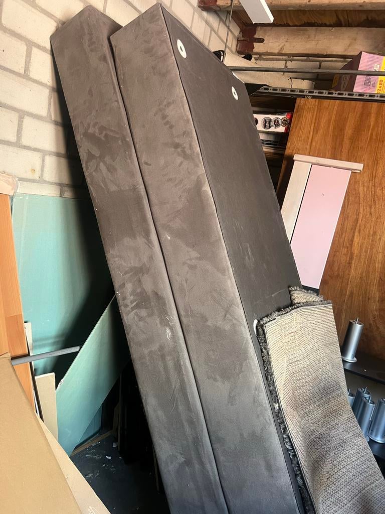 Boxspring 140x200 gratis, Gebruikt, Tweepersoons, Ophalen of Verzenden, 200 cm