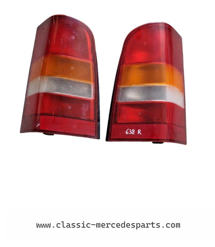 Achterlichtglazen linkt en rechts Mercedes VITO w638, Gebruikt, -, Ophalen of Verzenden, -