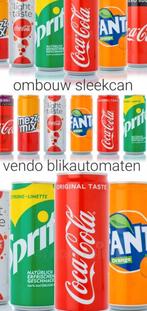 Ombouw nieuwe sleekcans coca cola vendo Frisdrank automaten, Ophalen of Verzenden, Nieuw