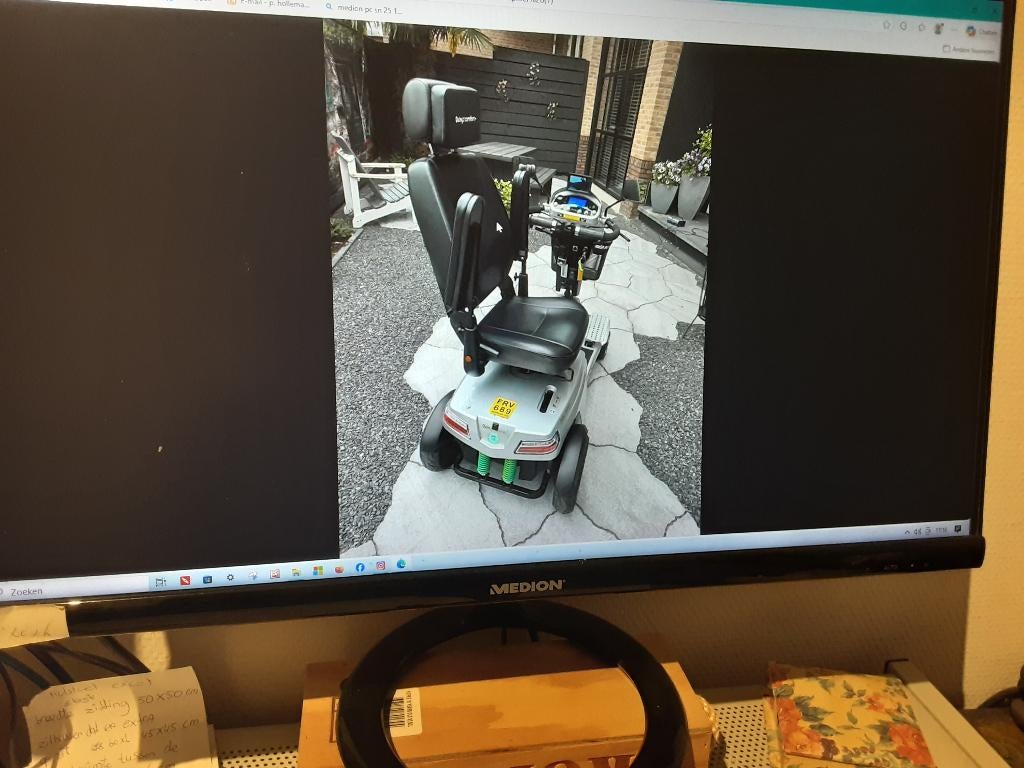 rolstoel niet maar een scootmobiel, Ophalen, Zo goed als nieuw, Duwrolstoel