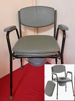 Postoel toilet stoel  hoogte verstelbare toiletstoel met, Diversen, Verpleegmiddelen, Ophalen, Zo goed als nieuw