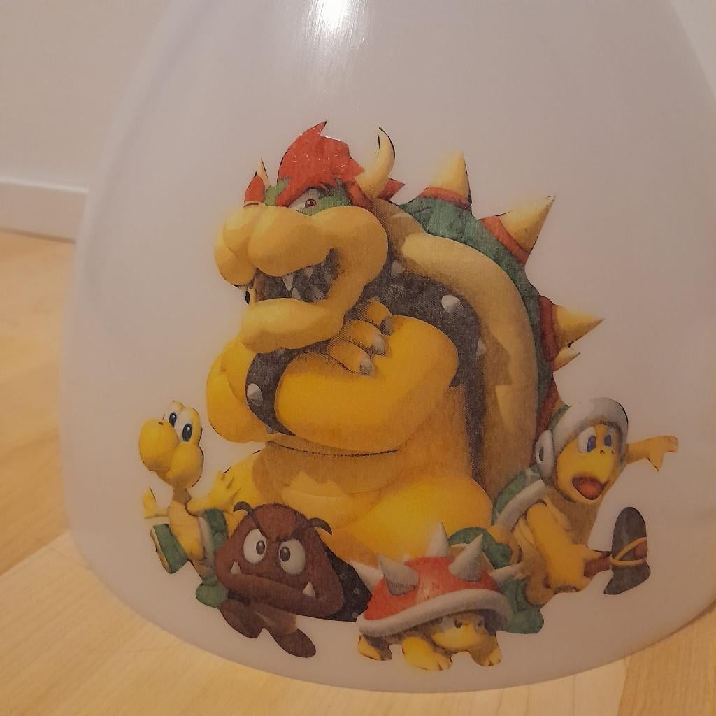 Mario Lamp Klok Naambord Stalamp Hanglamp Plafondlamp, Ophalen of Verzenden, Nieuw, Lamp