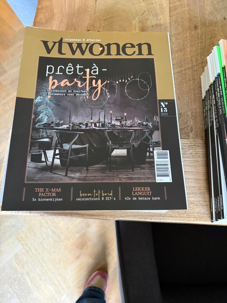 VTwonen magazines 2022, 2023, 2024 en diverse woonmagazines, Boeken, Tijdschriften en Kranten, Ophalen, Zo goed als nieuw, Overige typen