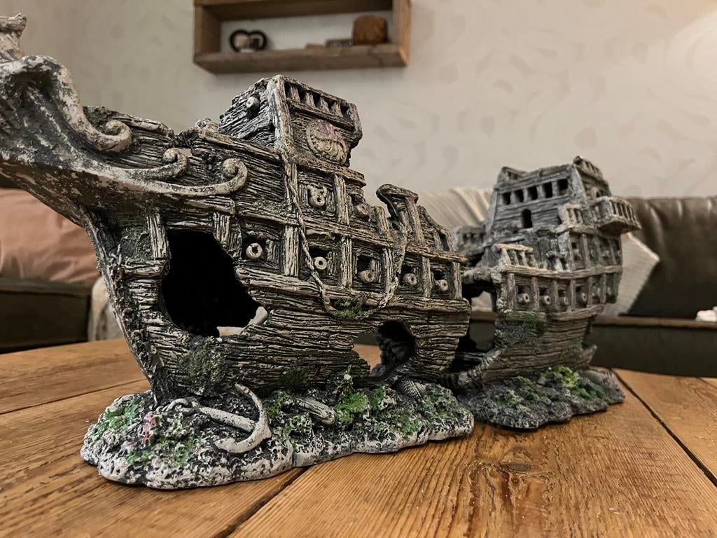 Schip, Dieren en Toebehoren, Ophalen, Zo goed als nieuw, Plant(en), Steen of Hout