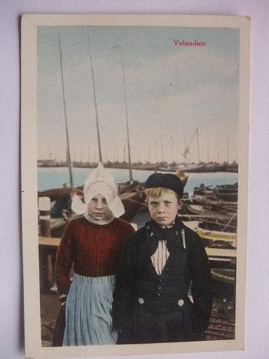 P196 Volendam, Verzenden, 1920 tot 1940, Ongelopen, Noord-Holland