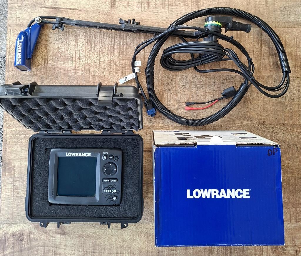 Lowrance Hook 5 X Chirp dieptemeter/visvinder, Ophalen of Verzenden, Zo goed als nieuw, Overige typen