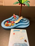 Playmobil 6673 Zwembad met glijbaan en figuren, Kinderen en Baby's, Speelgoed | Playmobil, Ophalen of Verzenden, Zo goed als nieuw