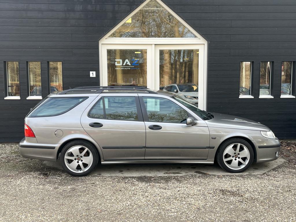 Saab 9-5 Estate 2.0t Vector Ecc/Audio/Pdc/Lm/Youngtimer!, Auto's, Voorwielaandrijving, Zwart, 4 cilinders, 150 pk