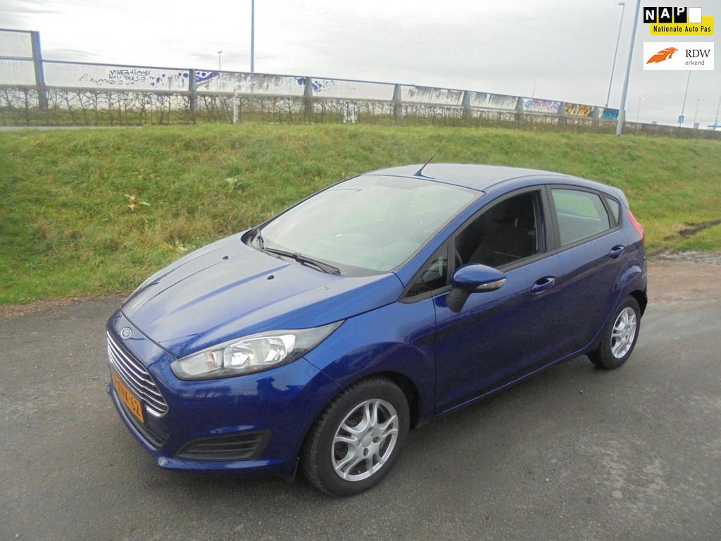 Ford Fiesta Ford fiesta 1.6 tdci diesel 5 deurs airco lmv na, Auto's, Euro 5, Gebruikt, Origineel Nederlands, Bedrijf