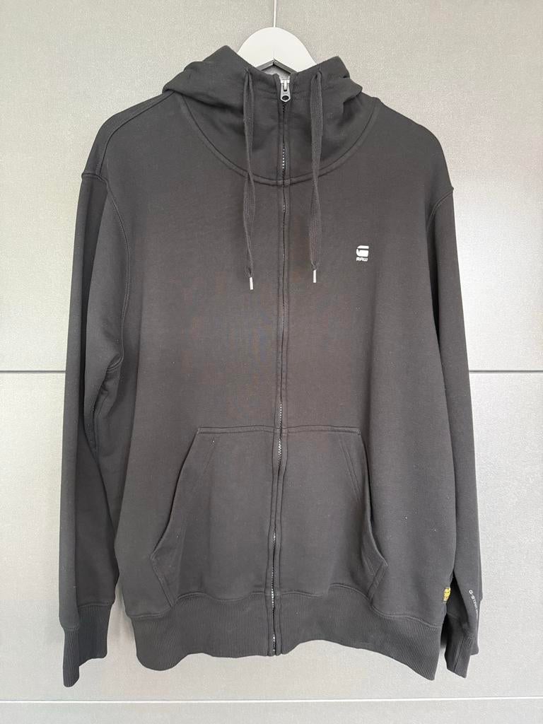 G-Star Raw Vest met Rits en Capuchon - Maat 2XL, Ophalen of Verzenden, Zo goed als nieuw, Overige maten, Zwart