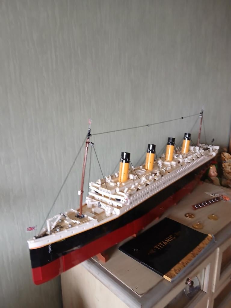 Titanic legoboot, Ophalen