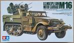 Tamiya 1:35 #35081 WWII U.S. Multiple Gun Motor Carriage M16, 1:32 tot 1:50, Overige typen, Nieuw, Ophalen of Verzenden