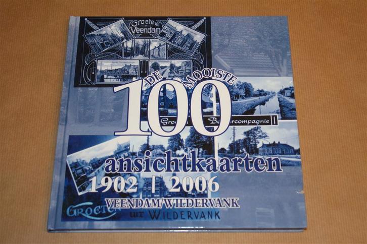 De mooiste 100 ansichtkaarten v/d gemeente Veendam 1., Boeken, Geschiedenis | Stad en Regio, Gelezen, Ophalen of Verzenden