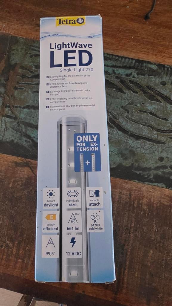 Tetra aquariumlamp verlenging, Ophalen, Nieuw