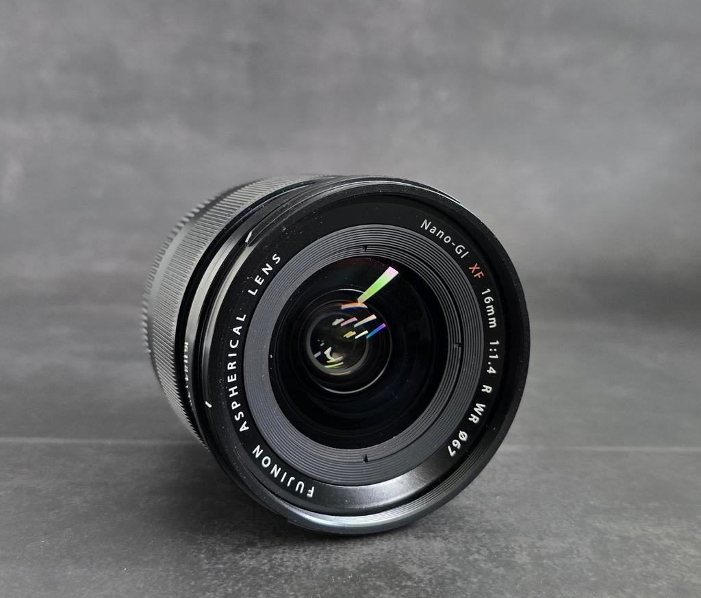 Fujifilm XF 16mm f/1.4 R WR, Audio, Tv en Foto, Fotografie | Lenzen en Objectieven, Ophalen of Verzenden, Zo goed als nieuw, Groothoeklens