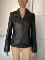 I683 Echt-leren jasje maat S=36 blazer jack colbert leer, Kleding | Dames, Jasjes, Kostuums en Pakken, Zwart, Kuoqiang, Ophalen of Verzenden