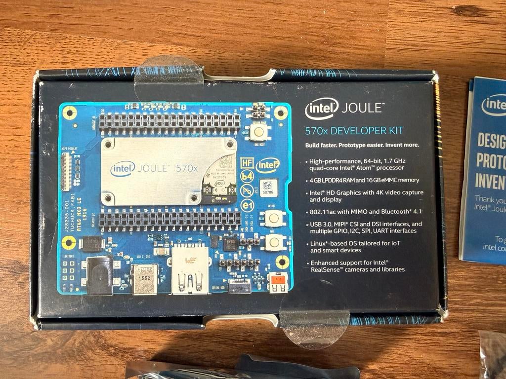 Intel Joule 570x Developer Kit, Ophalen of Verzenden, Zo goed als nieuw