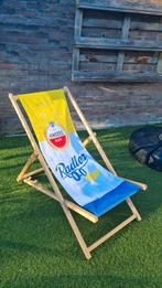 Strandstoel, Tuin en Terras, Ophalen, Zo goed als nieuw, Hout, Verstelbaar