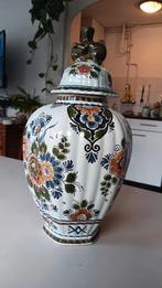Vaas Delfts polychroom handwerk, Antiek en Kunst, Ophalen of Verzenden