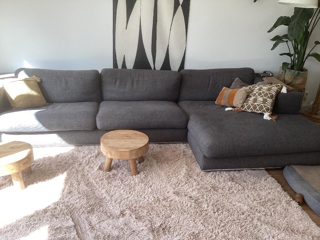 3 zits bank, Huis en Inrichting, Ophalen, Gebruikt, 75 tot 100 cm, Stof
