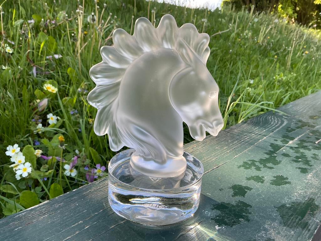 Auto mascotte ,beeld van paard., Ophalen of Verzenden