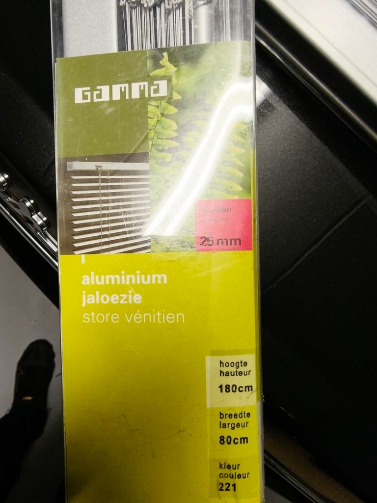 3 aluminium jaloezieën 180x80 cm, Huis en Inrichting, Ophalen of Verzenden, Nieuw, 50 tot 100 cm, 150 tot 200 cm