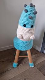 Gehaakte Dino/Drakenkruk - Kinderkruk, Ophalen, Zo goed als nieuw, Overige materialen