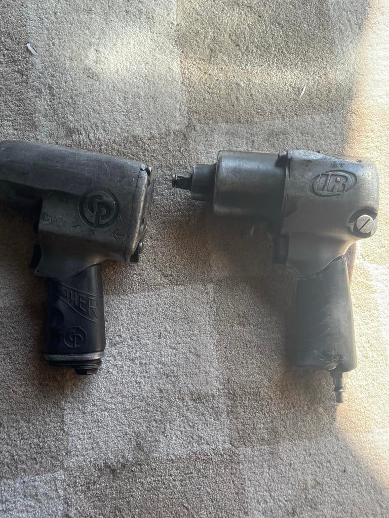 2x Professionele Impact Sleutels - Chicago Pneumatic & Inger, Gebruikt, Ophalen of Verzenden, Nvt, Nvt