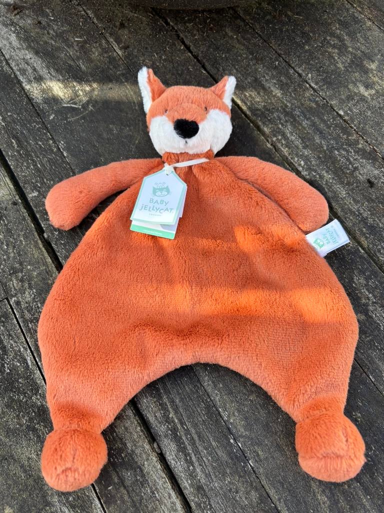 Jellycat Bashful Fox Cub Comforter, knuffeldoekje vosje new, Verzenden