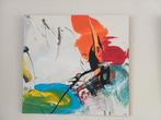 2 Abstracte schilderijen, Juanito Alvarez, Ophalen of Verzenden