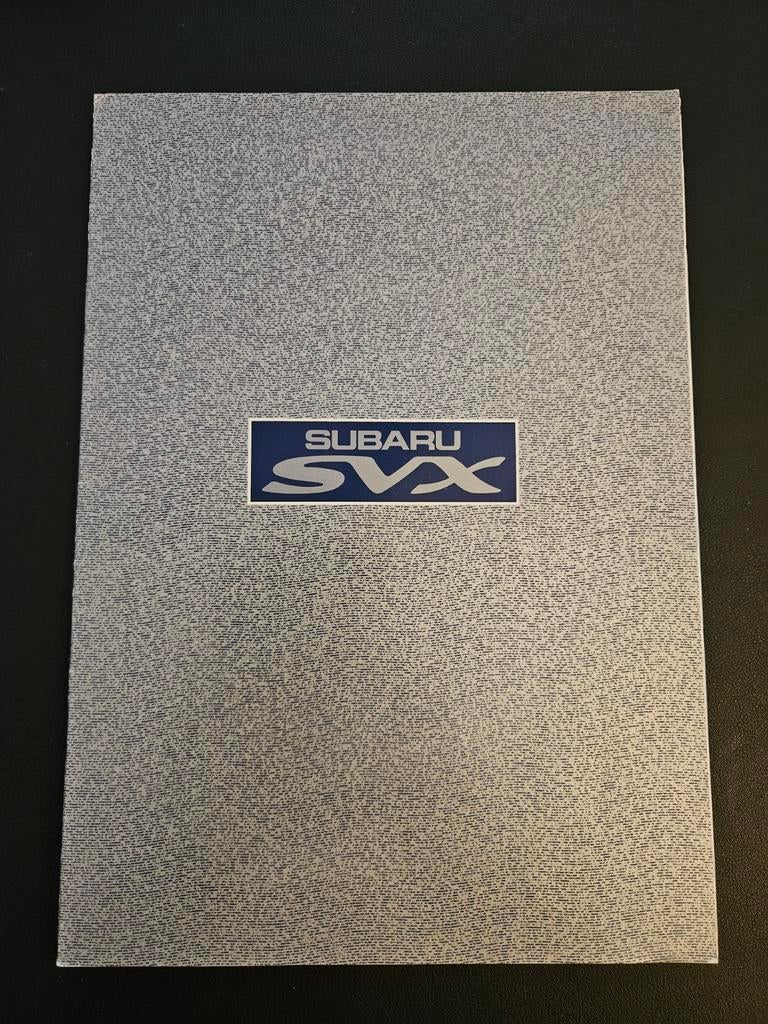 Brochure Subaru SVX, Ophalen of Verzenden, Zo goed als nieuw, Overige merken