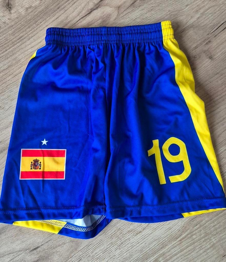 Voetbal pakje  yamal 140, Ophalen of Verzenden, Zo goed als nieuw, Jongen of Meisje