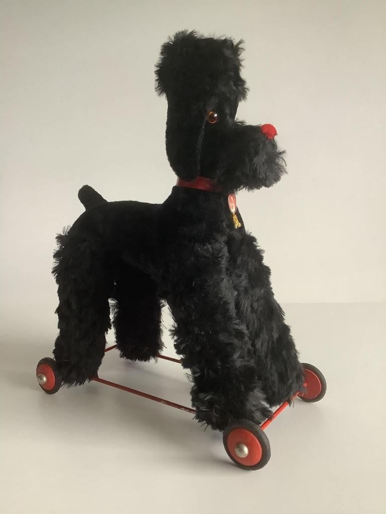 Vintage Junni poedel op wielen, Ophalen of Verzenden