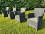 4 Mooie Brandon tuinstoelen, Tuin en Terras, Tuinstoelen, Ophalen, Aluminium